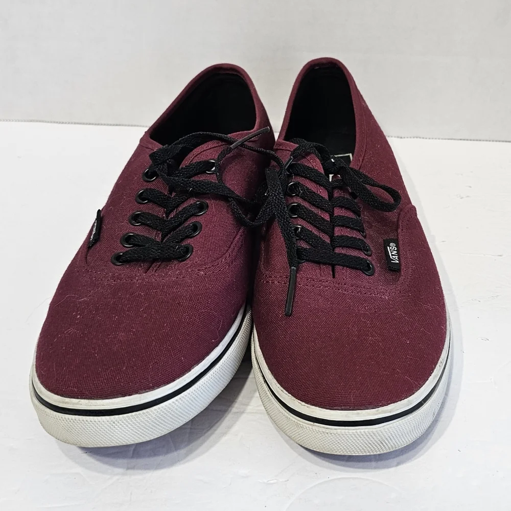 Vans Lace Up Canvas Sneakers Men's 7 Women's 8.5